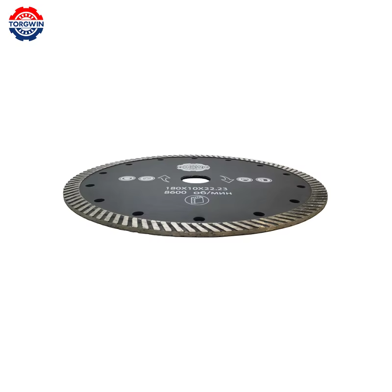 Lame de scie diamantée 125-230mm, disque de coupe à sec, disque de lame de coupe circulaire pour mar