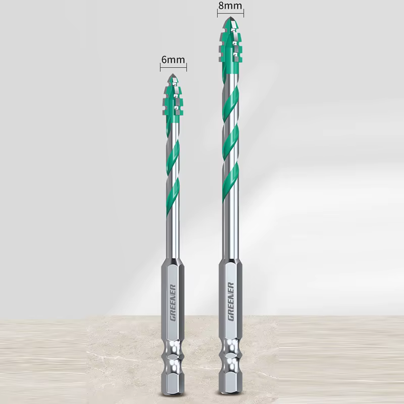 Foret excentrique en dents de scie, foret pour carrelage, perçage du béton, tête de forage électriqu