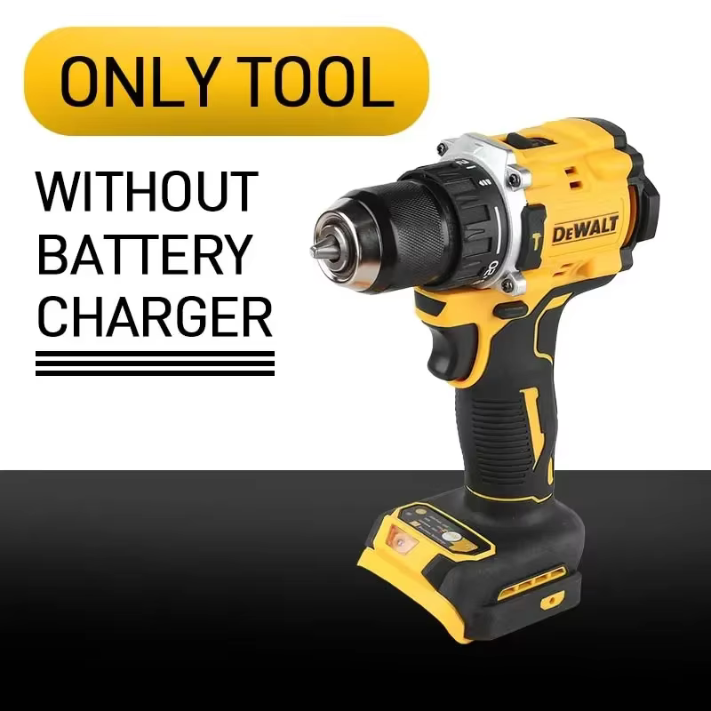 DEWALT DCD805 Perceuse à percussion sans balais Lithium-Ion multifonction compacte, pour tous les sc