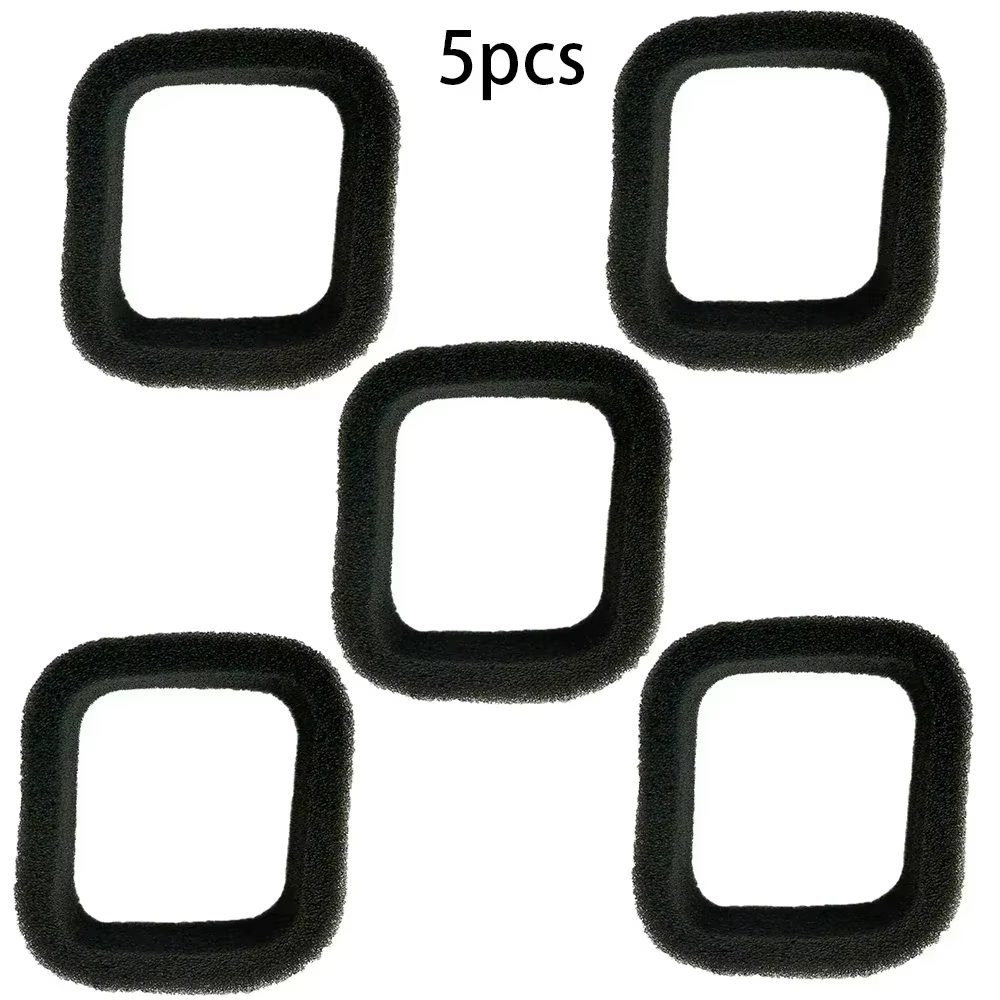 Filtre à Air pour diverses coupe-bordures, 5 pièces, 50x43mm, éponge filtrante, fournitures de tonde