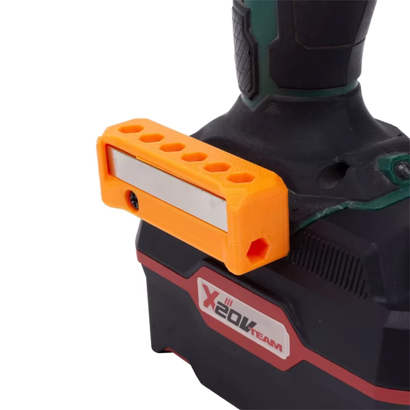 Support magnétique pour embouts de batterie pour outils Lidl Parkside X20V Li-ion, support magnétiqu