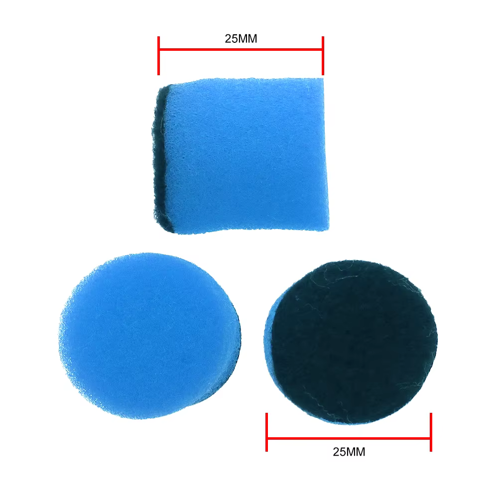 26 pièces ensemble 1 pouce Mini voiture mousse perceuse tampon de polissage 25mm détail éponge laine