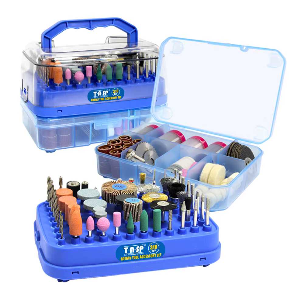 Kit d'accessoires pour mini-perceuse 310 pièces, outil rotatif abrasif, embouts, lames, disques pour