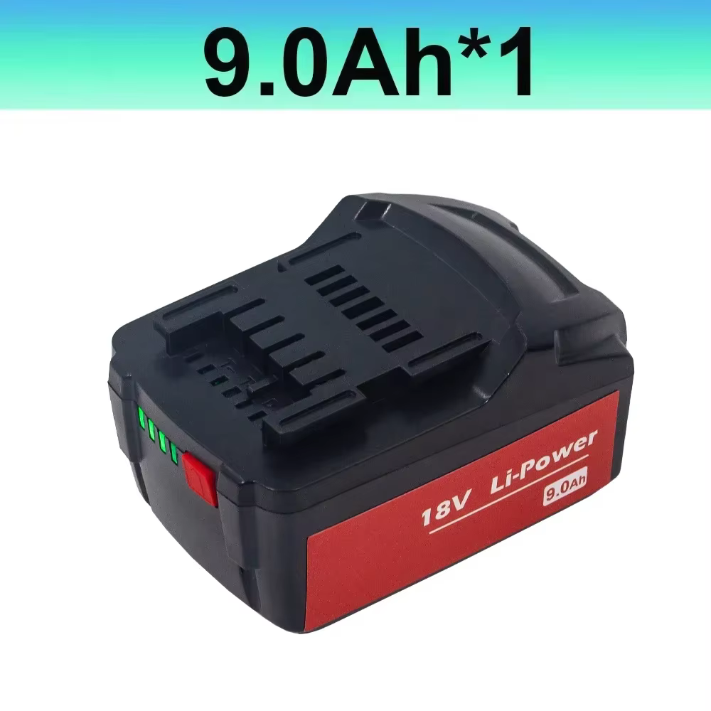 Ensembles de batterie et chargeur pour Metabo, outil électrique sans fil, perceuse, tournevis, marte