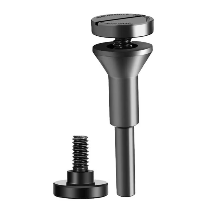 Support mandrin pour accessoires meuleuse, roues coupées adaptées au maintien l'outil rotatif mèche