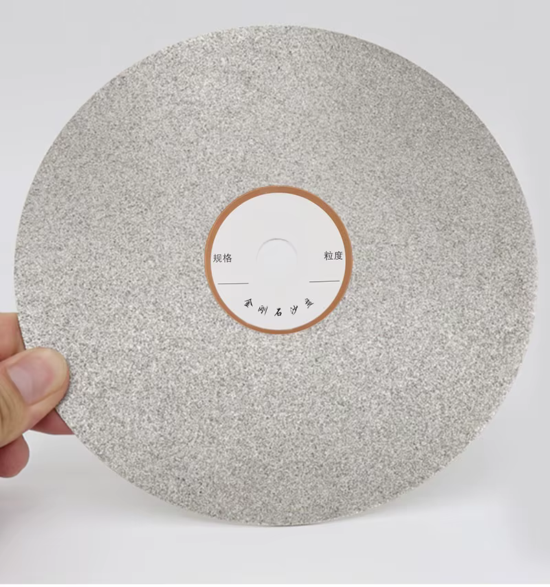 1 pièces 6 "150mm diamant enduit plat disque bijoux polonais meulage roue diamant disque de meulage 