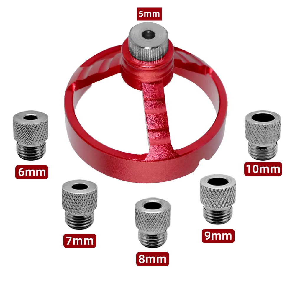 Guide de perçage pour chevets de menuiserie 5-10 mm, localisateur de perçage vertical, positionneur 