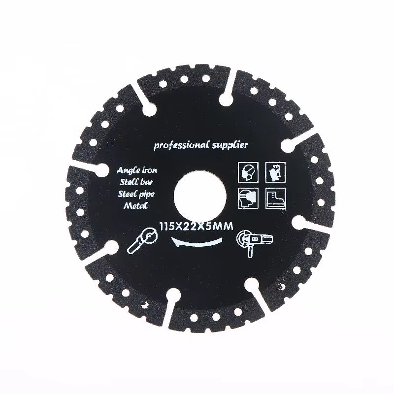 Lames de coupe en métal 115/125 mm – Disques tranchants pour acier, aluminium, béton, pierre, marbre