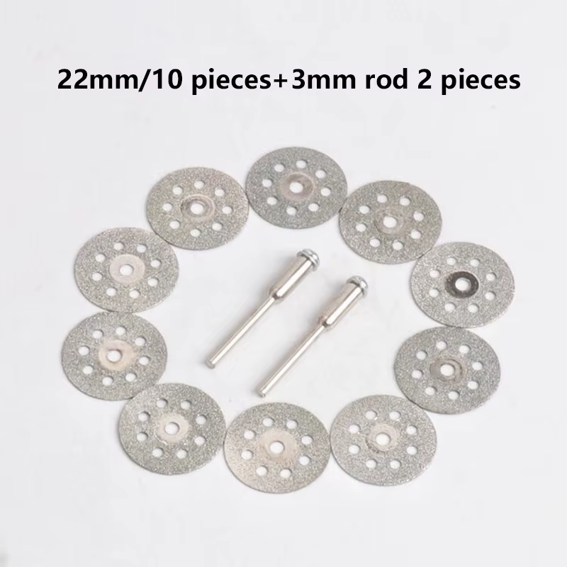 Lame de scie circulaire diamantée à 8 trous, petite lame de découpe de 25 mm pour meuleuse électriqu