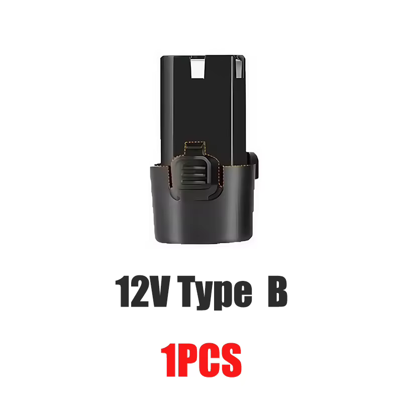 Tournevis sans fil, perceuse, batterie haute puissance 12V, haute capacité 6200mAh (6,2 ah), batteri
