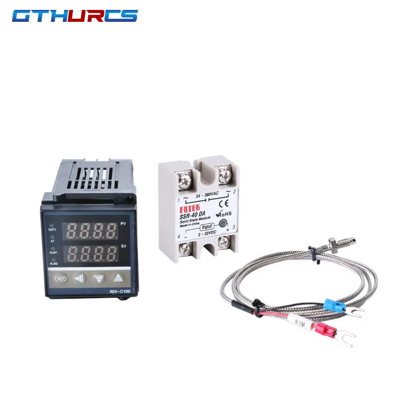 REX-C100 numérique RKC PID Thermostat régulateur de température numérique REX-C100/ 40A relais SSR/K