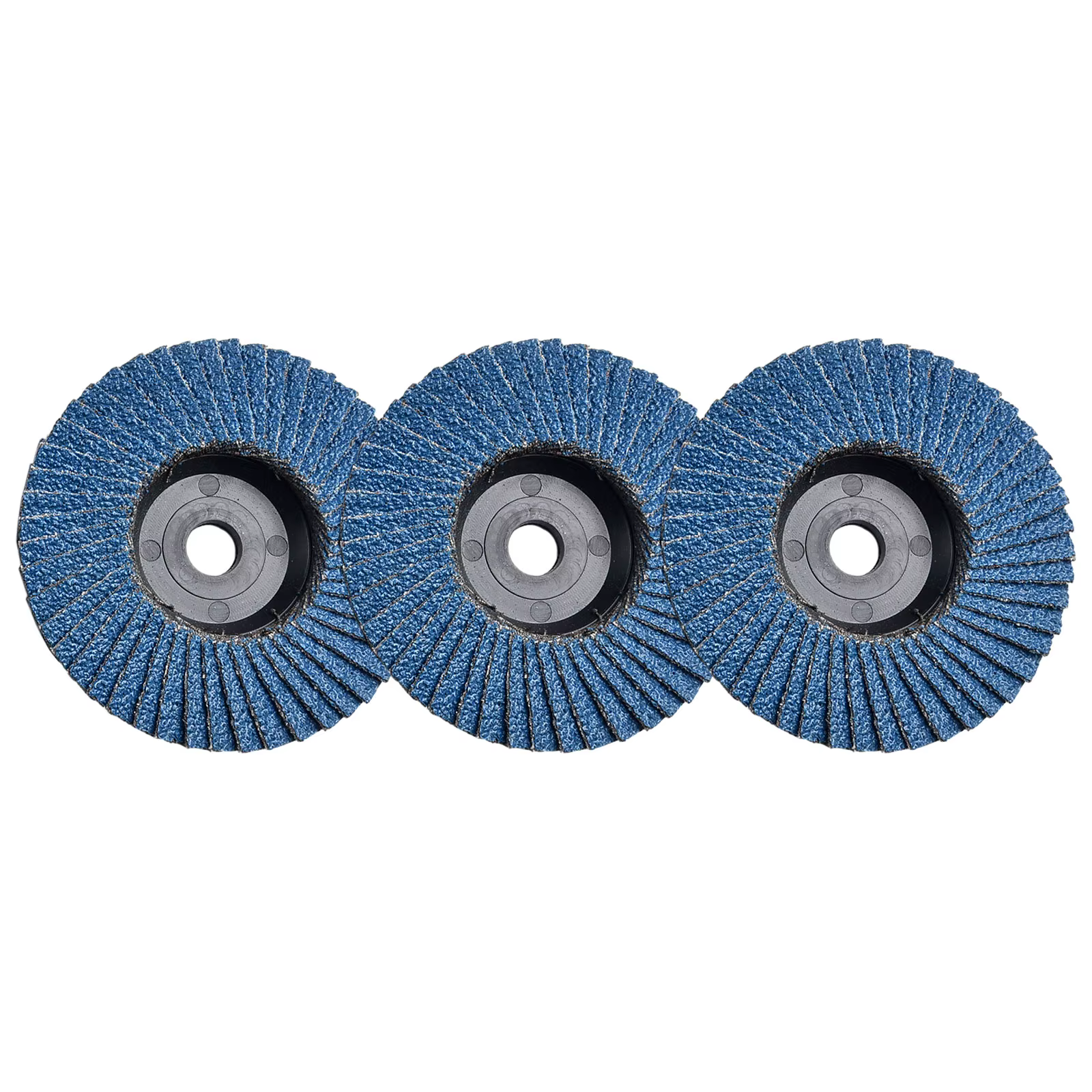 3 pièces 3 pouces disques à lamelles plates 75mm meules coupe du bois pour meuleuse d'angle disques