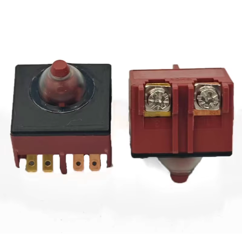 Meuleuse d'angle FA2-5/2W 250V 5A 125ylique/10A DPST momentané NO interrupteur à bouton-poussoir pou