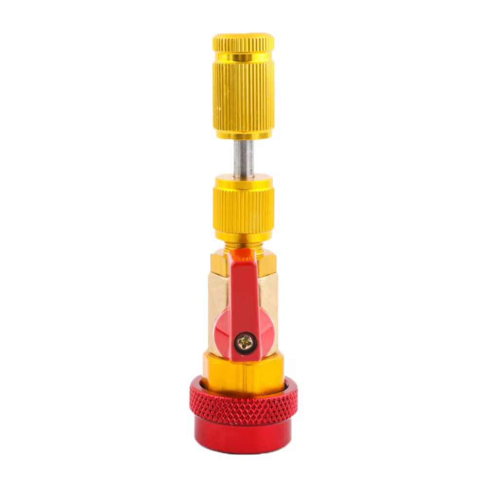 Outil de retrait de noyau de Valve de conception ergonomique, dissolvant rapide de côté haut et bas,