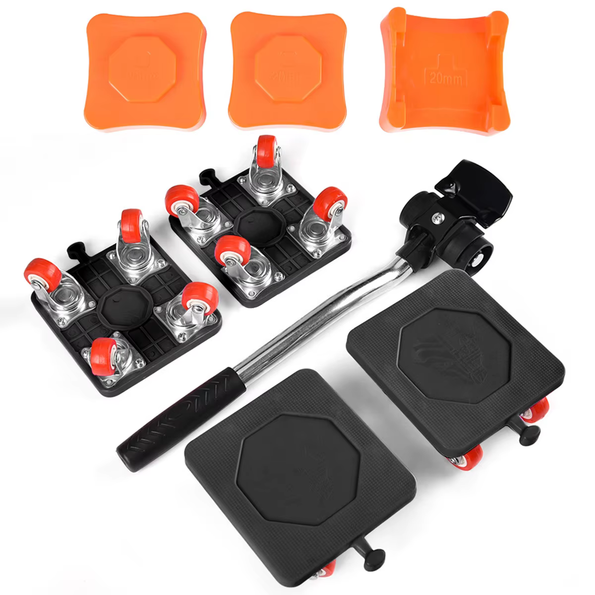 Ensemble d'Outils de Déménagement de Meubles RapDuty, Levage de Transport de Meubles, T-shirts de Tr