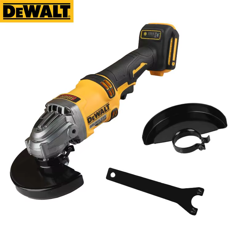 Meuleuse sans fil DEWALT DCG414 20V 125mm sans balais pour la coupe, le meulage, le polissage, outil