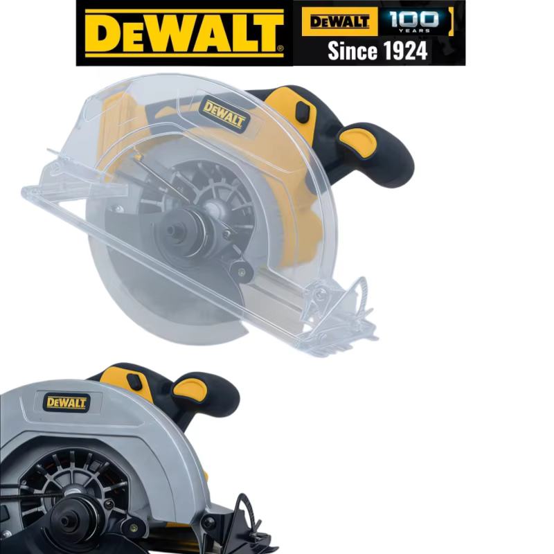 Scie circulaire sans fil DeWalt 20V 7 pouces 1400W à angle réglable, lame de scie électrique, outil 