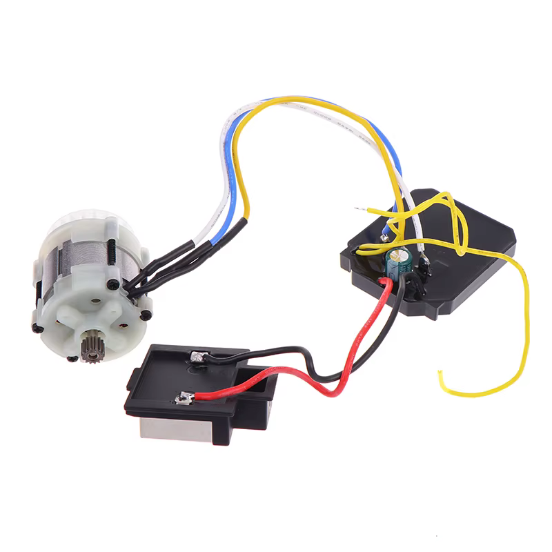 Mini-tronçonneuse électrique sans balais 21V, moteur 14 dents type 550 pour outils électriques de 4/