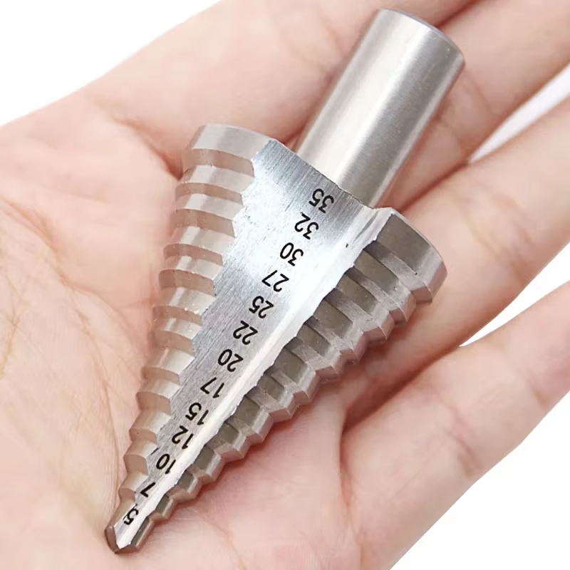 Foret étagé en acier rapide 5-35MM, foret pour bois et métal, outils électriques HSS, coupe-trou, al
