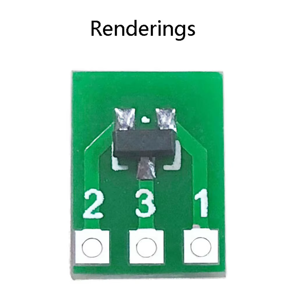 SOT23 SOT23-3 Tour SIP3 Double Face SMD Tour DIP SIP3 Adaptateur Convertisseur Plaque SOT SIP IC Pri