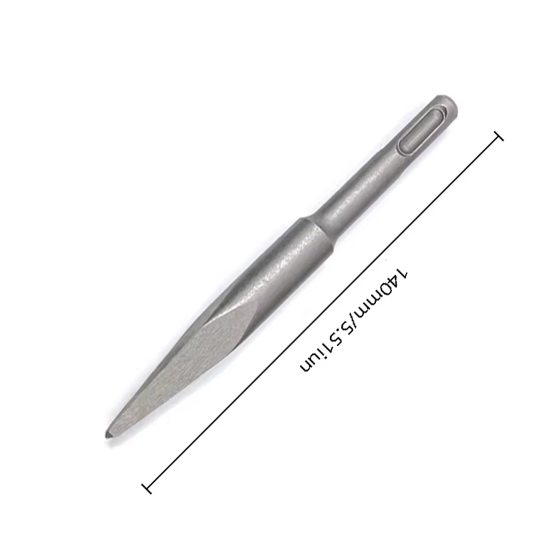 Ciseaux à pointe, à rainure et plats SDS PLUS pour marteau électrique, outils de maçonnerie, forets 