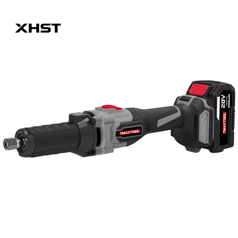 Meuleuse droite sans fil professionnelle 20V, sans balais, rechargeable, à vitesse variable réglable