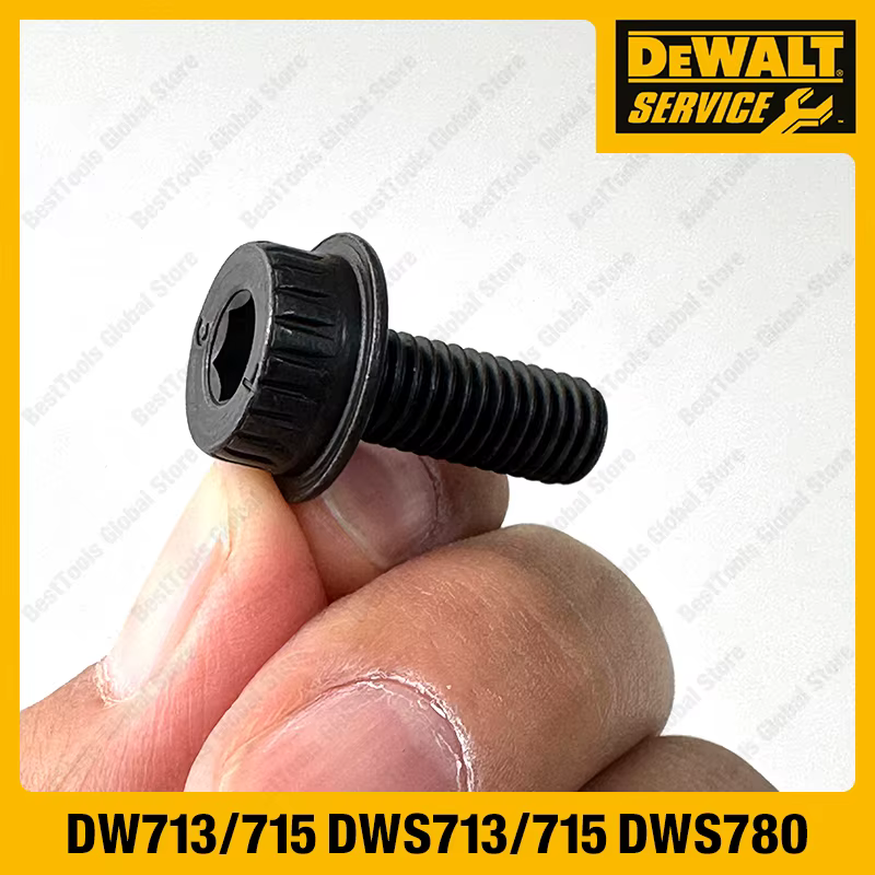 Boulon de lame de scie pour DEWALT N 600011   DW713 DW715 DWS713 DWS715 DWS780 DWS716 DWS779 DHS790 