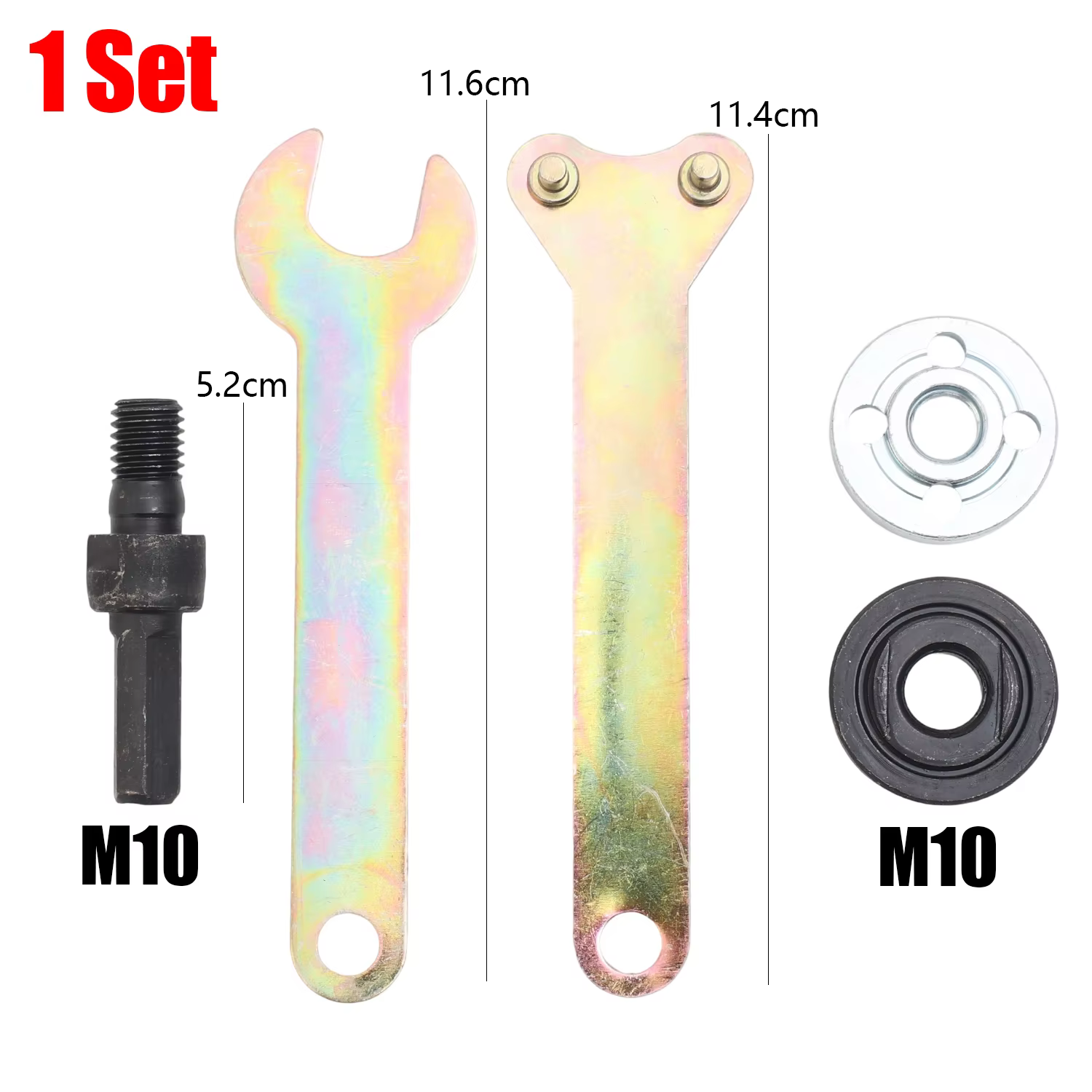 Meuleuse d'angle de Conversion de perceuse électrique de 10mm, bielle métallique en acier à haute te