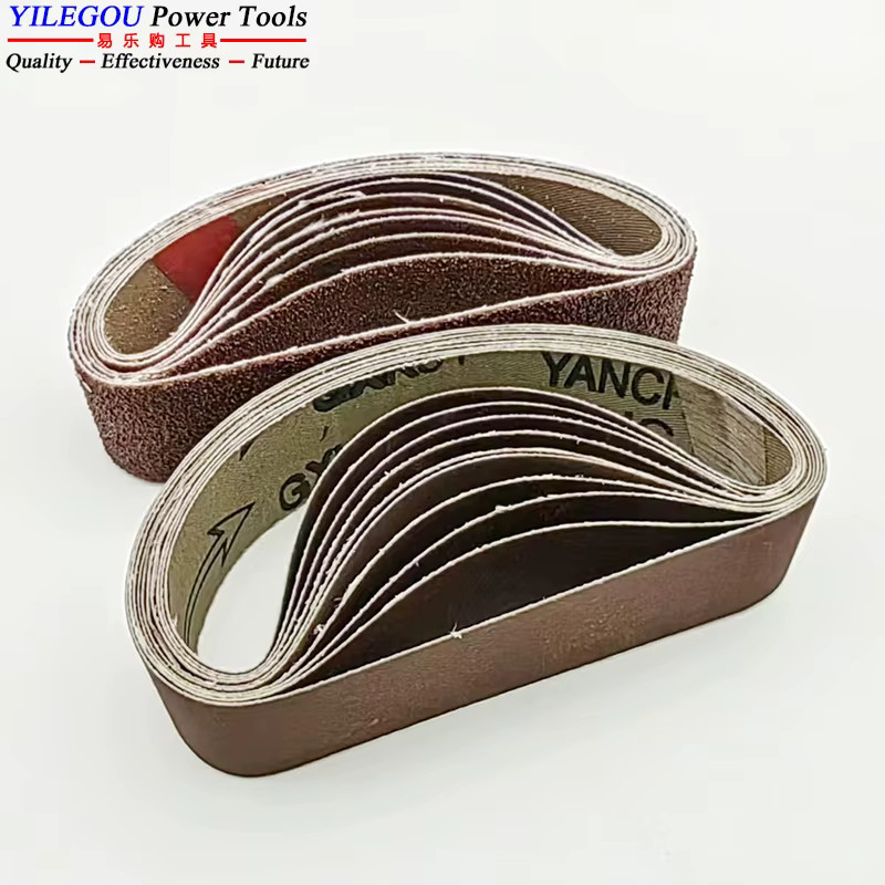 10 pièces 30 x 330 mm bande abrasive 30 * 330 mm bande abrasive 1,2 "x 13" bande de sable. Coupe-aff