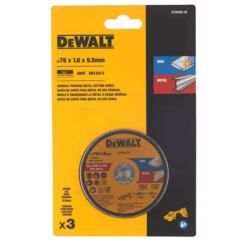 DEWALT DT20590 DT20591 DT20592 lame de scie circulaire roue de coupe coupe multifonctionnelle vendre