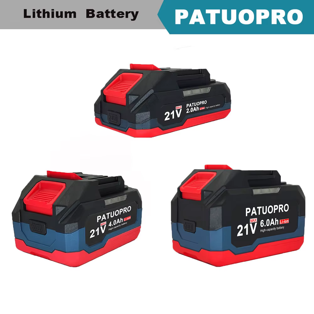 PATUOPRO 18-21V 2.0 4.0 6.0Ah batterie au Lithium Rechargeable pour Makita 18V perceuse électrique s