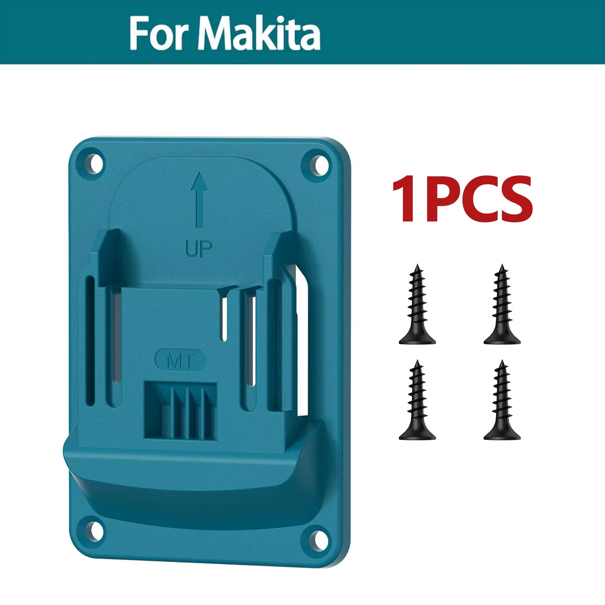 Support mural pour outils électriques Makita 18V, support de batterie de stockage, fixation du suppo