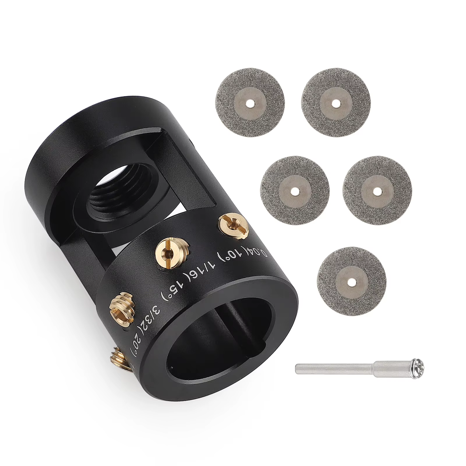 Meuleuse d'électrodes en tungstène pour soudage TIG, outil de meulage multi-angles et à trou horizon