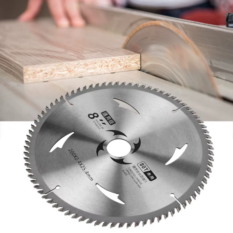 Lame de scie circulaire en carbure, aggloméré, contreplaqué, disque de coupe pour le travail du bois