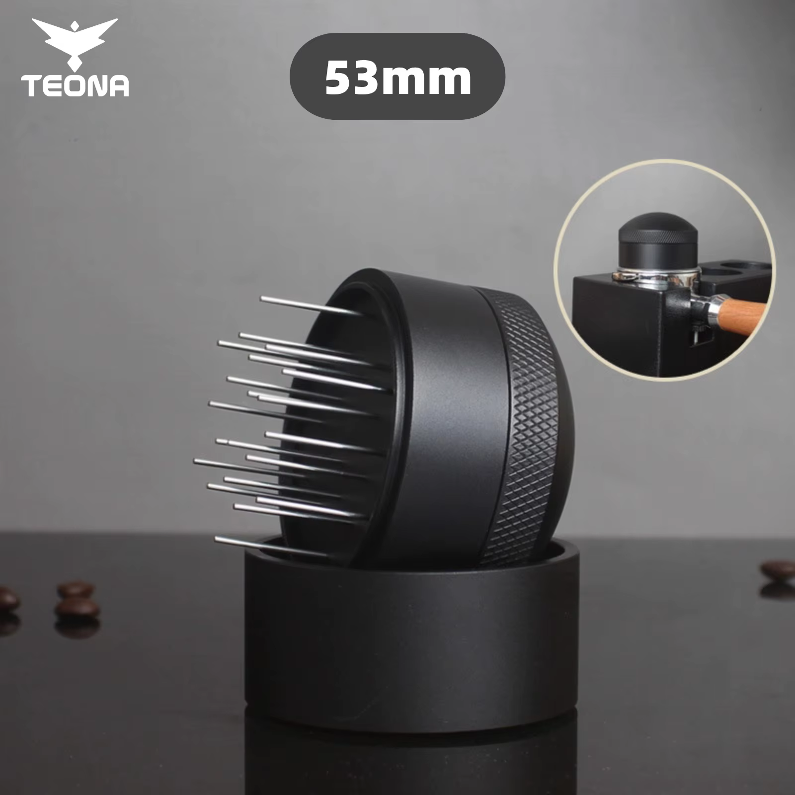 Agitateur à expresso WDT, outil de Distribution d'espresso pour porte-filtre 51mm 54mm 53mm 58mm, ou