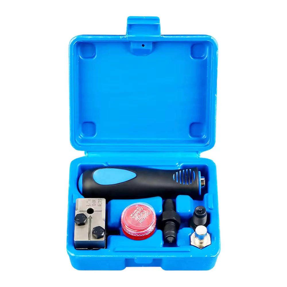 Outil de sertissage de conduites de frein en alliage, 3/16 pouces, tête champignon, kit de sertissag