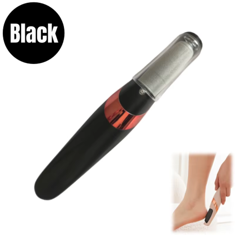 Ponceuse électrique portable pour les pieds, pour éliminer la peau sèche et rugueuse des talons, ave