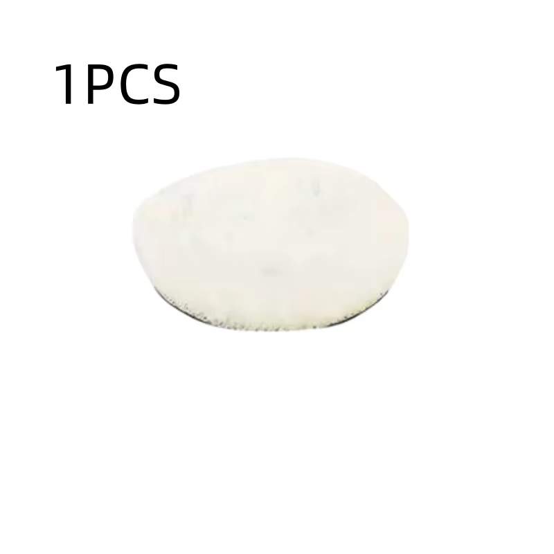 Disque de polissage en microfibre de 4 pouces avec patin de polissage à fixation auto-agrippante et 