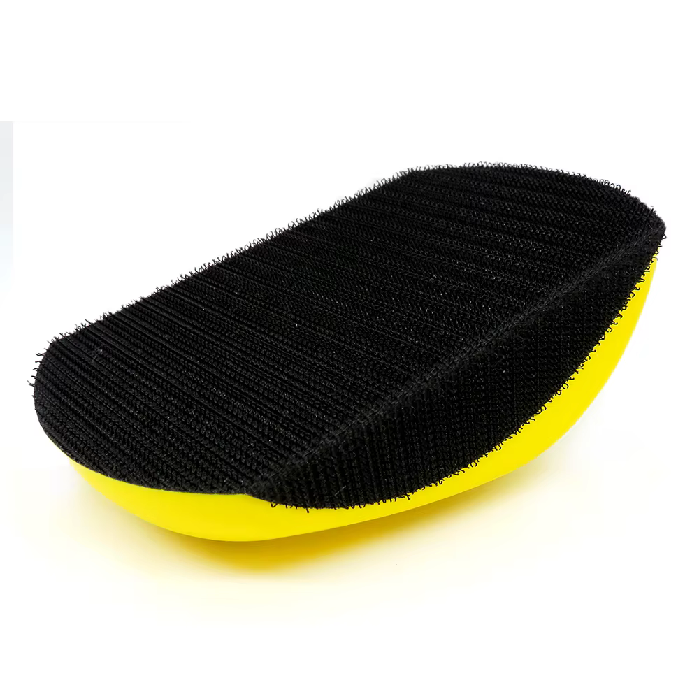 Bloc de sable manuel de 5 pouces 6 pouces pu bloc de sable manuel crochet et boucle papier abrasif d