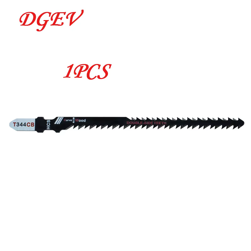 Lames de scie sauteuse double face T344Cb (lot de 4/8) pour une coupe courbe efficace, ensemble de l