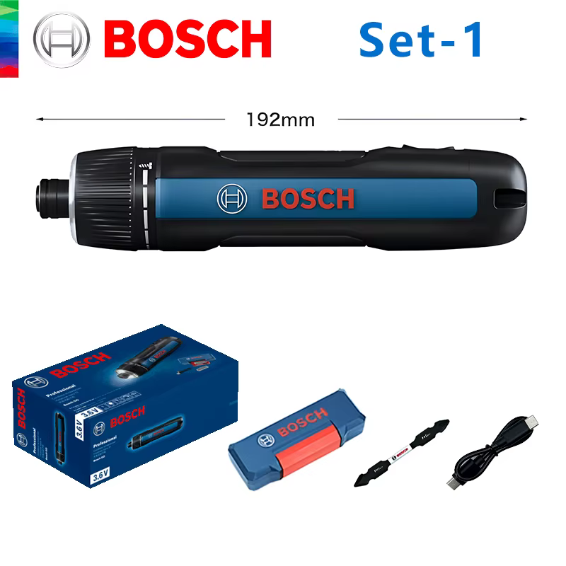 Tournevis sans fil BOSCH GO 3, batterie lithium-ion 3,6 V, perceuse sans fil rechargeable avec boîte