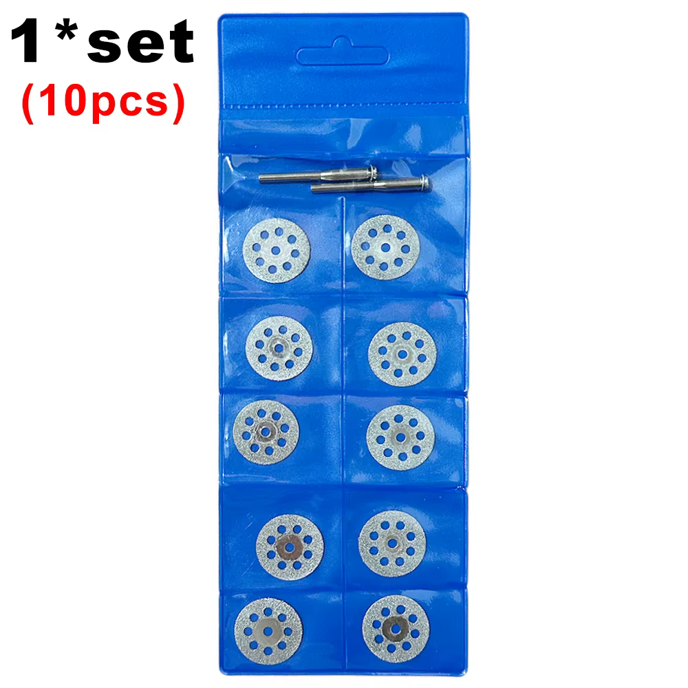 Kit de disques de découpe diamantés 22 mm, lames de scie circulaires pour meulage et coupe de métal,