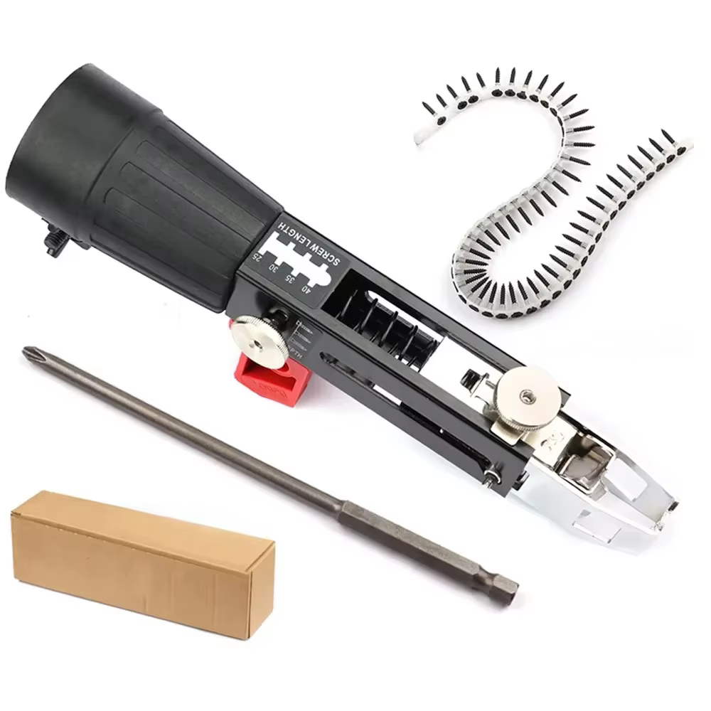 Tournevis automatique chaîne pistolet à ongles adaptateur pour perceuses électriques tournevis à boi