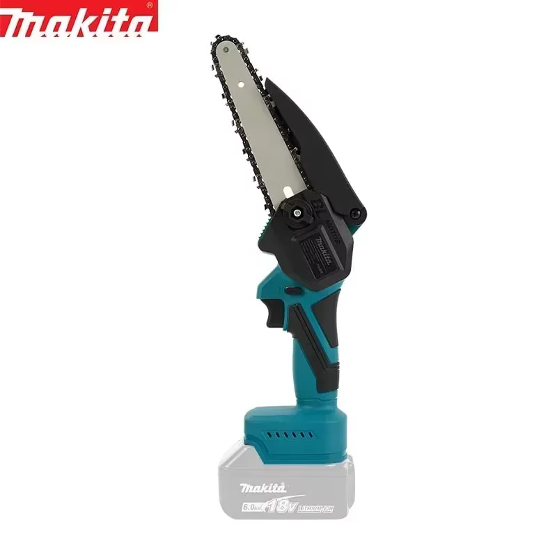 Scie à chaîne portable Makita de 4 pouces |   Outil multifonctionnel pour l'abattage et le travail d