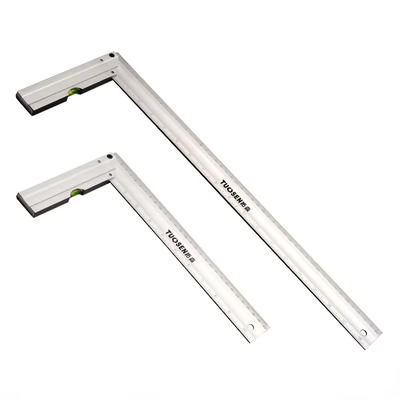 Règle d'angle pour le travail du bois, carré à 90 degrés, 300mm 500mm, carré multifonctionnel en all