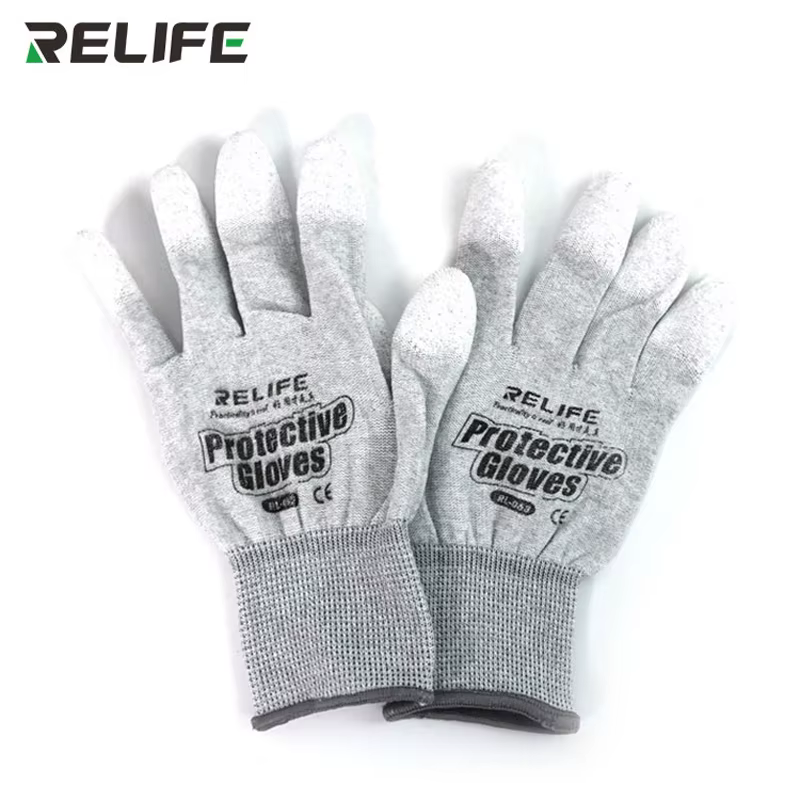 RELIFE RL-063 gants antidérapants antistatiques revêtement d'isolation en polyuréthane Protection de