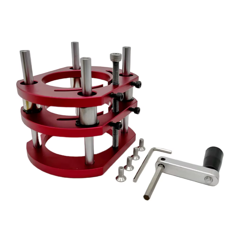 Kit de levage de routeur avec plaque de routeur en aluminium pour moteurs de 65mm de diamètre, Table