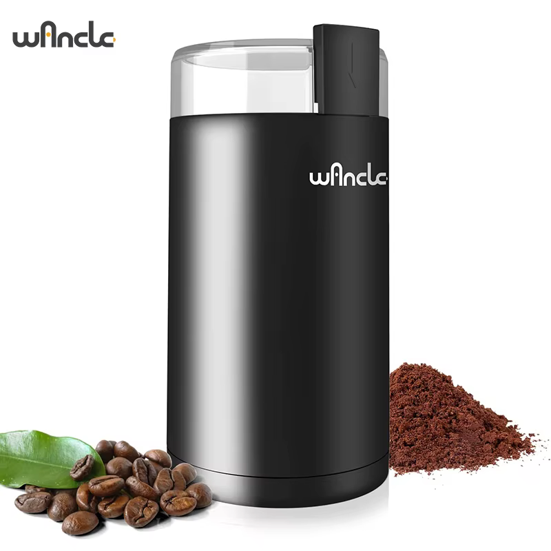 Moulin à café haute puissance 200w, 220V/120V, multifonctionnel, pour grains de café, appareil ménag