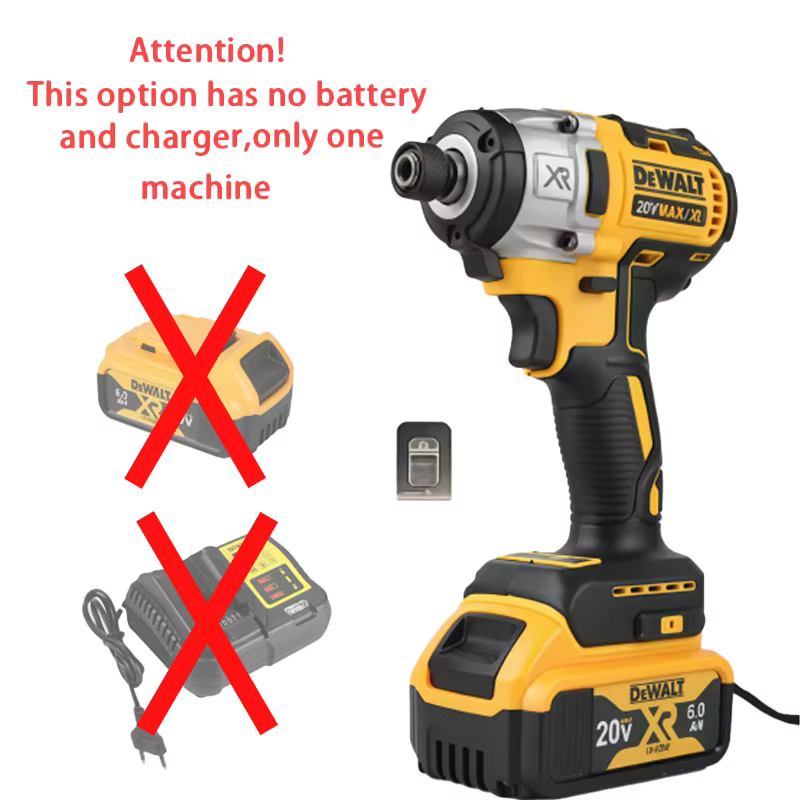DEWALT DCF887 Tournevis électrique sans fil 1/4'' Moteur sans balais 250RPM - Facile à utiliser, pui