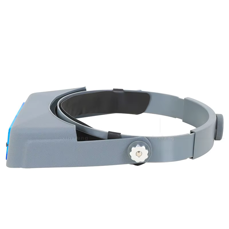 Loupe professionnelle de port de tête, Optivisor, Loupe oculaire à 4 lentilles pour la réparation de